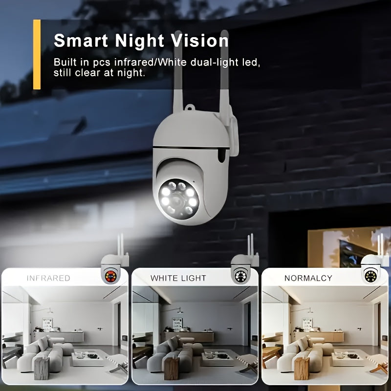 2.4 GHz PTZ WiFi Security Camera