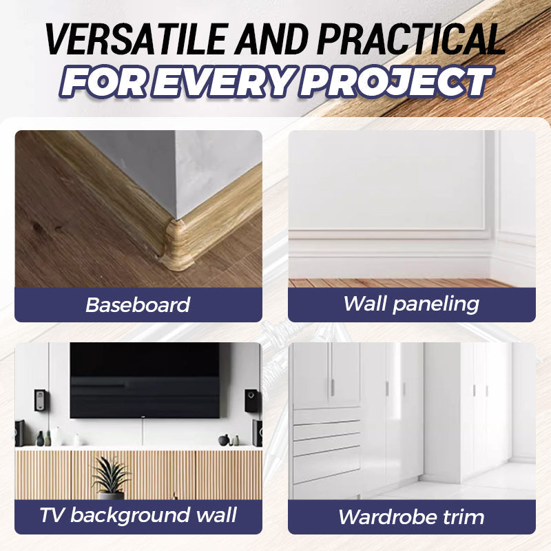 GripNailPro™ — Nail Flawless Baseboards Fast with No Fuss and Lasting Strength