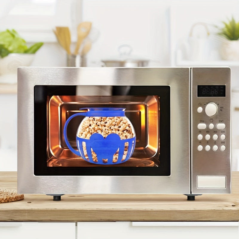 Borosilicate Glass Popcorn Maker for Microwave Use