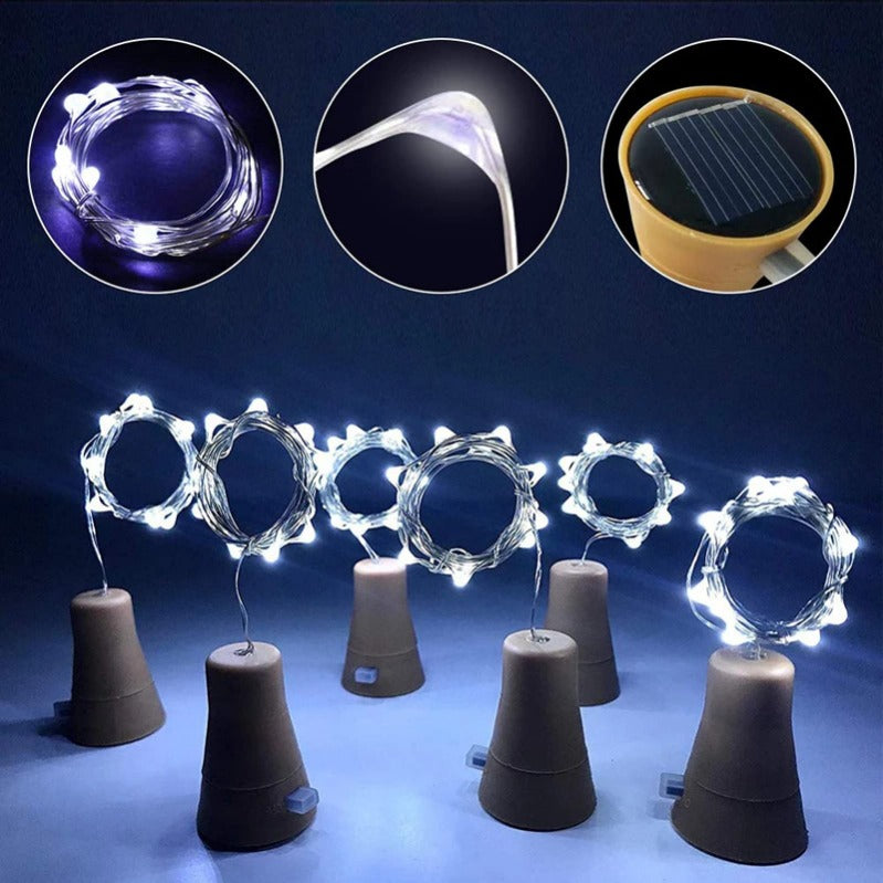 Solar Cork™ — Transform Any Bottle into a Magical Glow That Captivates Every Moment