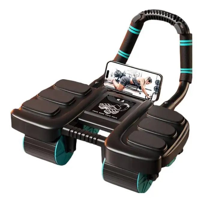 VulcanCore™ Six-Wheel Ab Roller — Command Unshakable Core Power with Effortless Control