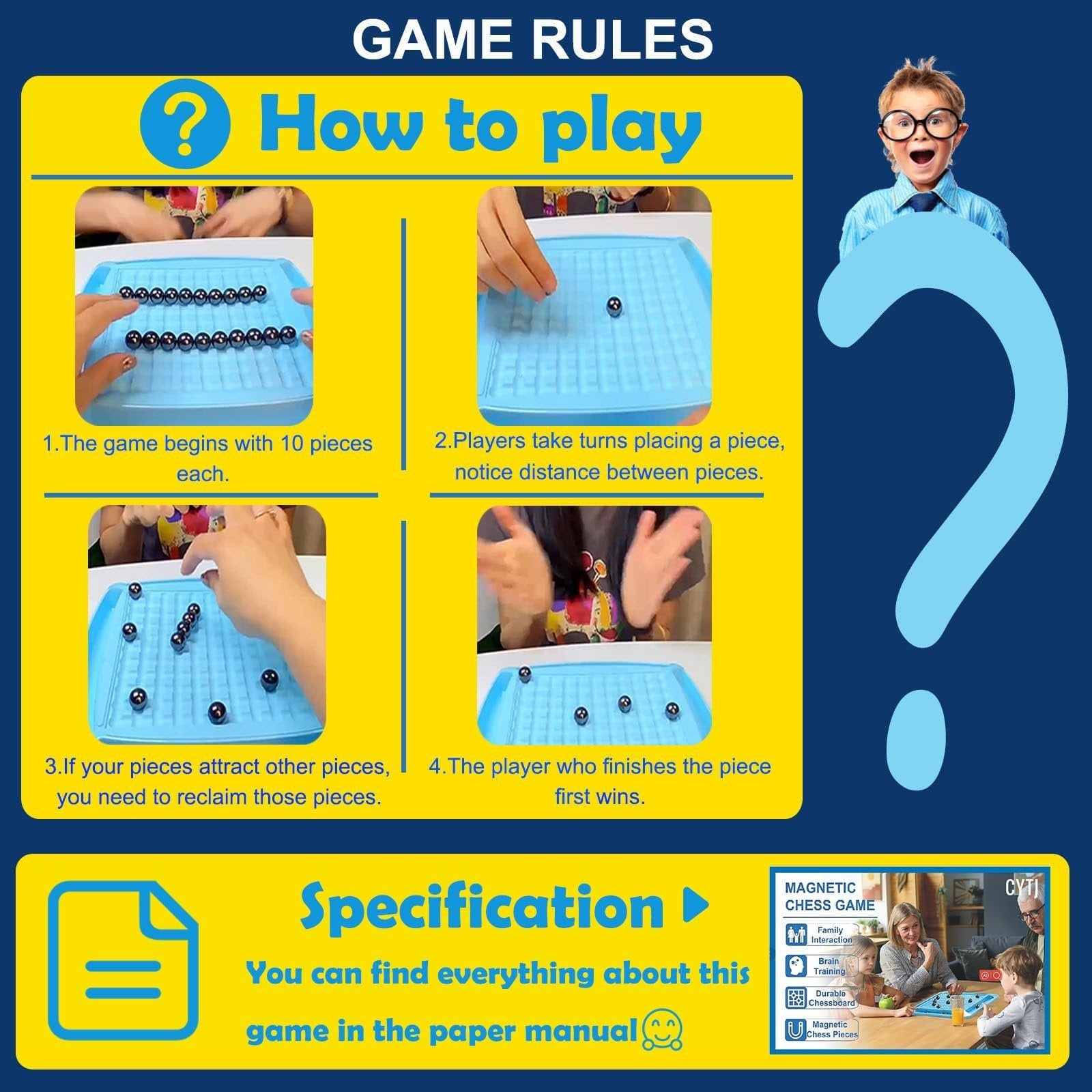 ChessFusion - Magnetic Chess Strategy Game