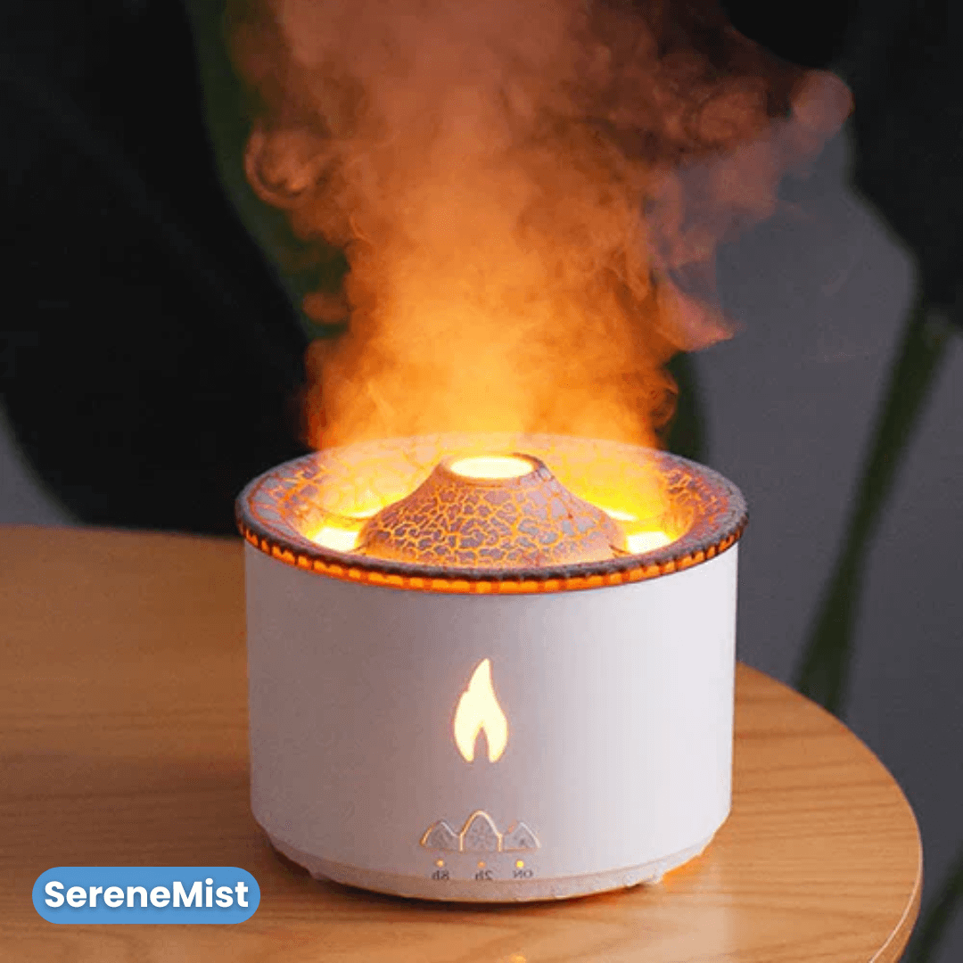 VelaLuxe™ Volcano Diffuser — Create Your Personal Sanctuary of Pure Calm and Clarity