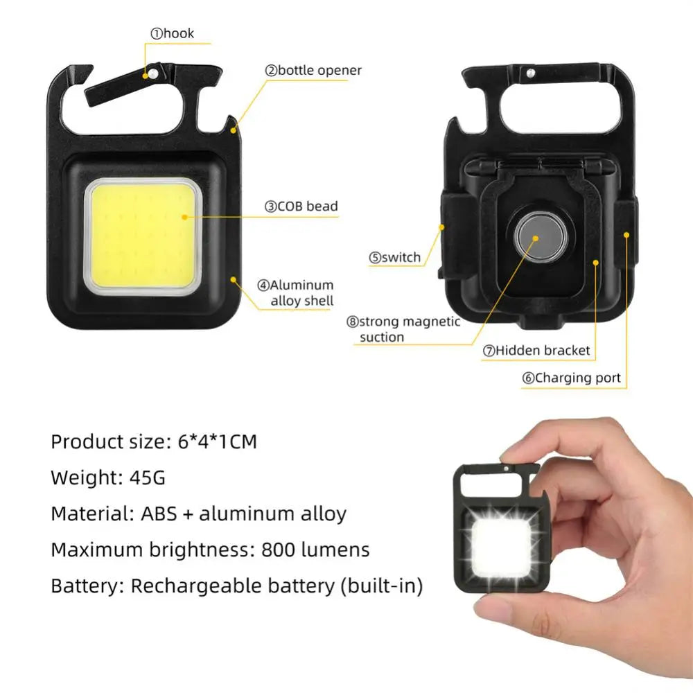 RadiLux™ Keychain — Blaze Through Darkness with Pocket-Sized Power and Confidence