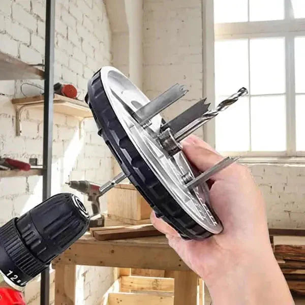 Adjustable Circular Cutter Drill Attachment | Variable Hole Cutter | Precise Cuts | DrillForm