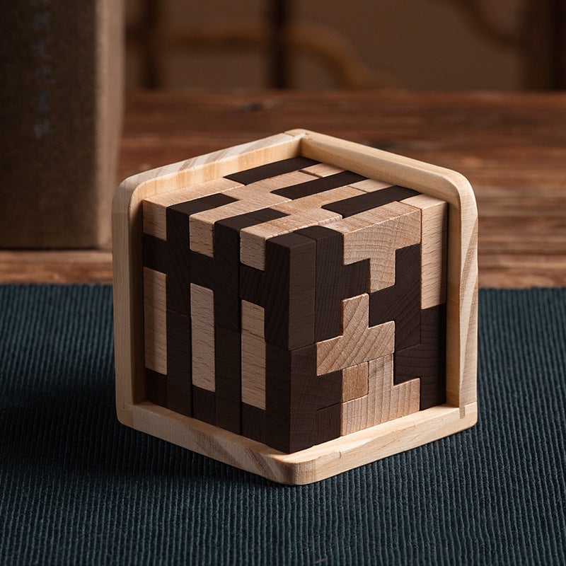 Wooden Puzzle Game – Sharpen Your Mind with Challenging Riddles