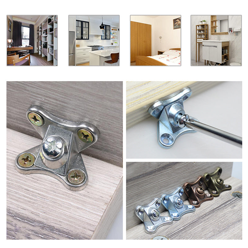 IronClasp™ Zinc Alloy Butterfly Corner — Lock in Rock-Solid Strength and Timeless Durability