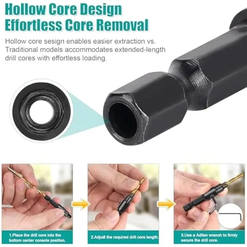 Stable Screw Connections – End Wobbly Fasteners with Titan Drill