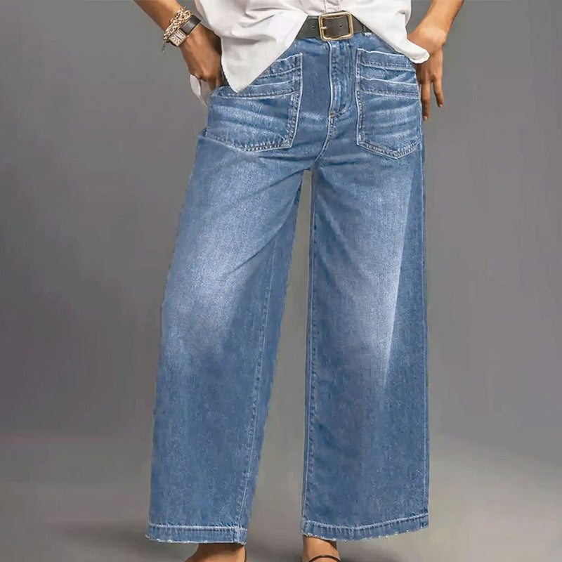 HaloStride™ — Unleash Confidence with Jeans That Celebrate Your Curves and Freedom