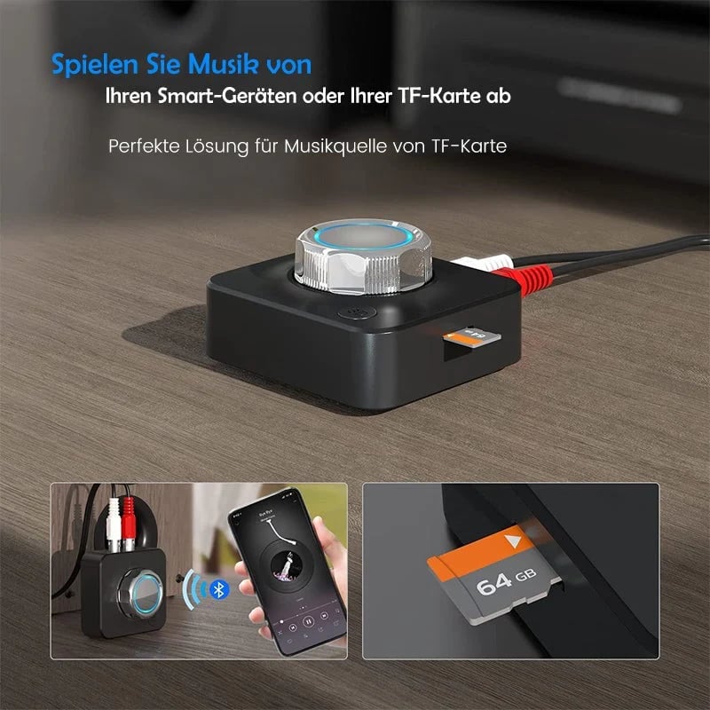 Wireless Sound Experience with Deep Bass and Musical Freedom