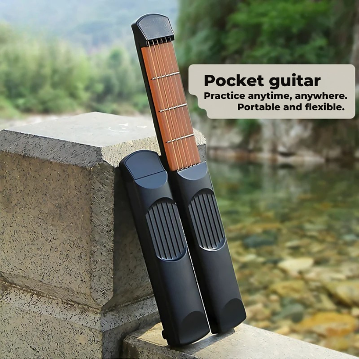 PulseStrum™ Pocket Trainer — Master Guitar Anywhere, Anytime with Silent, Stress-Free Practice