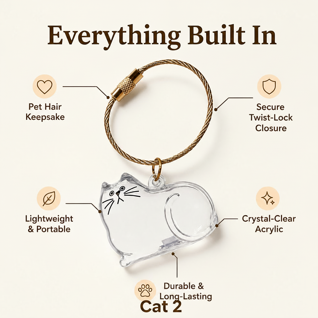 LumaPaw™ Memory Charm — Carry Your Pet’s Love Close to Your Heart Every Day