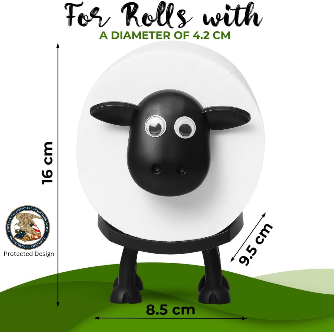 1+1 FREE | Baahluxe™ Toilet Paper Holder for Sheep!