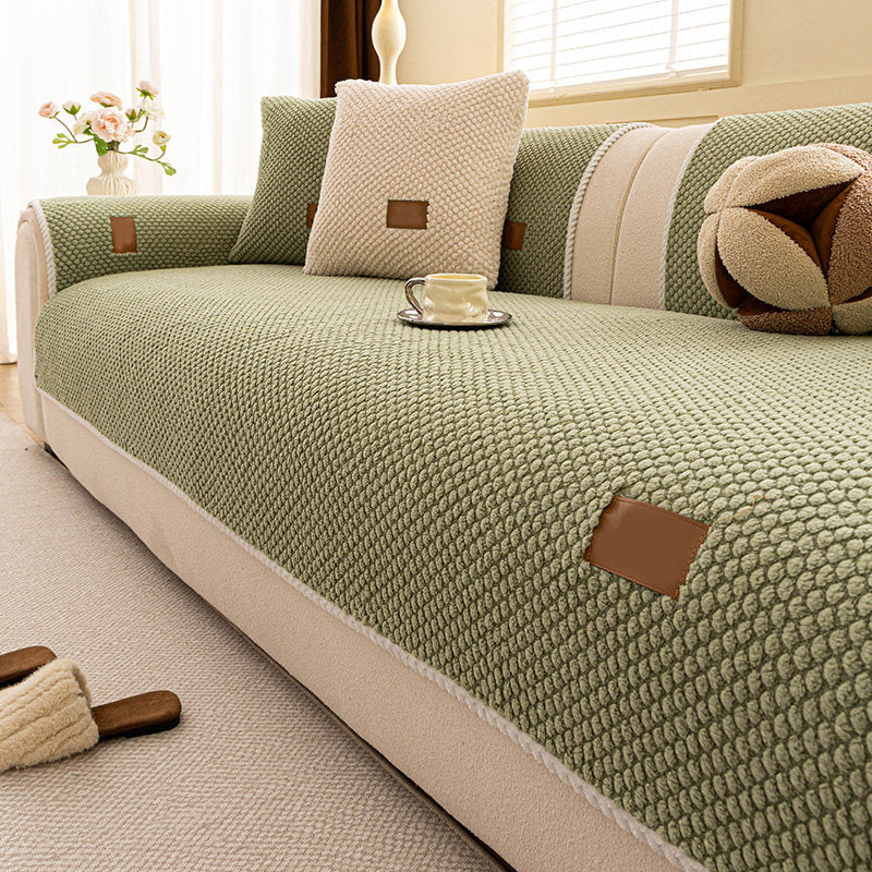 VeluraShield™ — Wrap Your Sofa in Plush Comfort That Never Slips or Fades