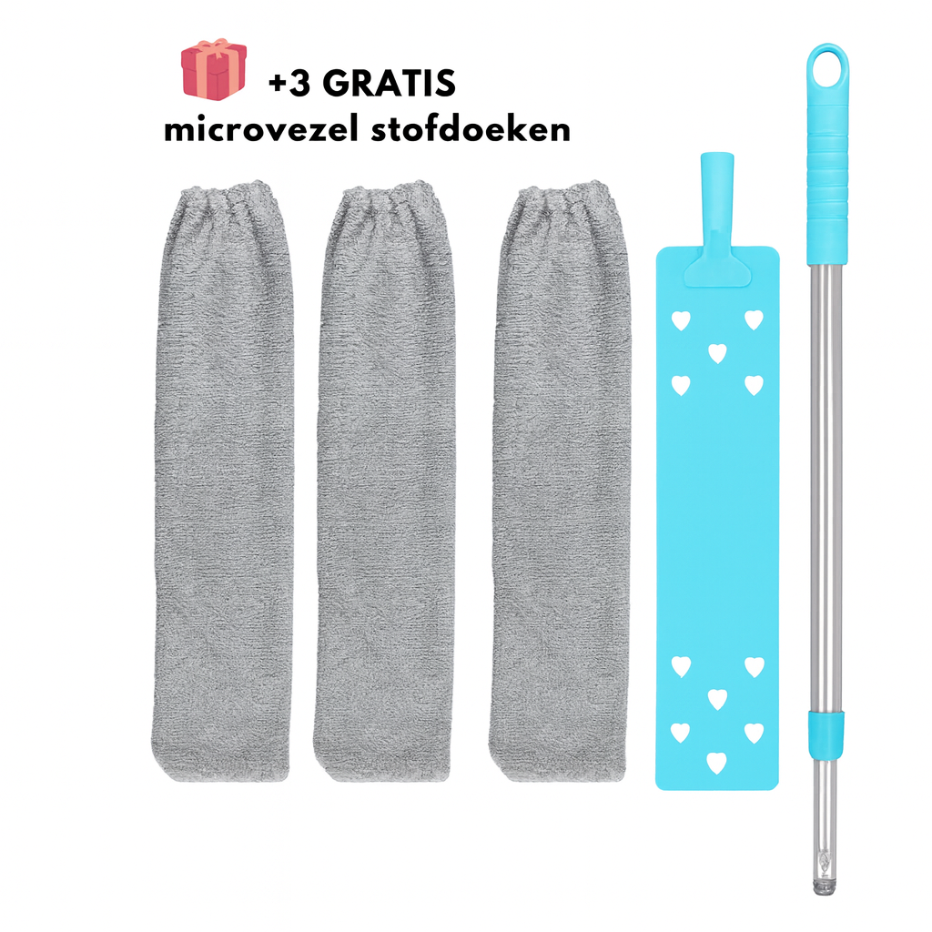 GlideSweep™ — Clean Every Corner Comfortably Without the Strain