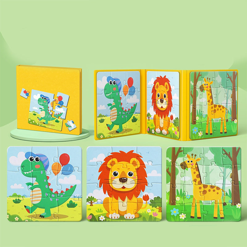 Magnetic Puzzle Book for Kids – Instant Favorite!