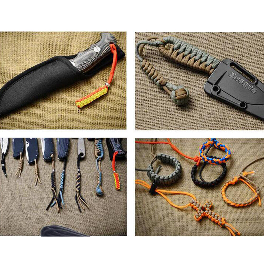 Type III 550LB 7-Strand Paracord Rope for Survival, Camping, and Crafts