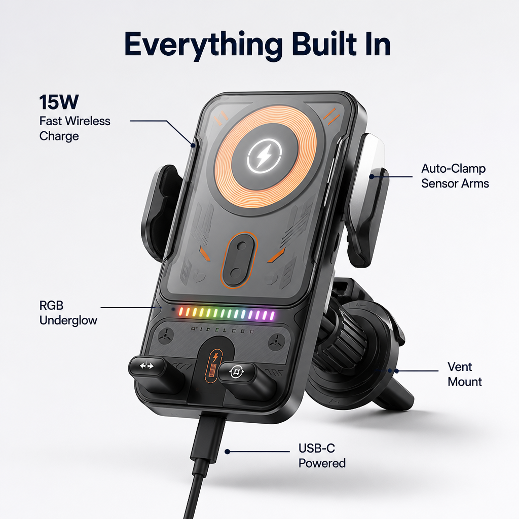 DriveLuxe™ — Stay Powered and Locked In for Stress-Free, Safe Driving Every Mile