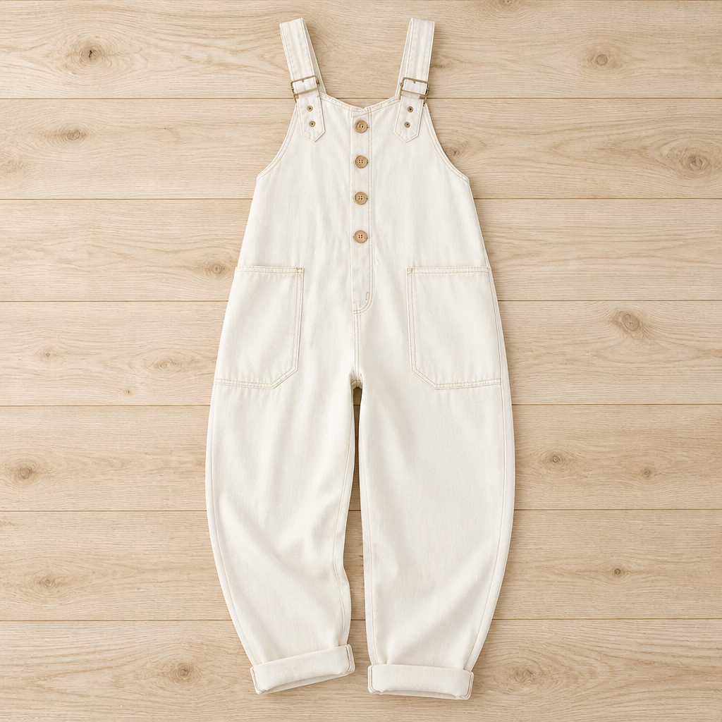 VieraFlex™ Relaxed Denim Jumpsuit — Feel Unstoppable Comfort and Effortless Confidence All Day Long