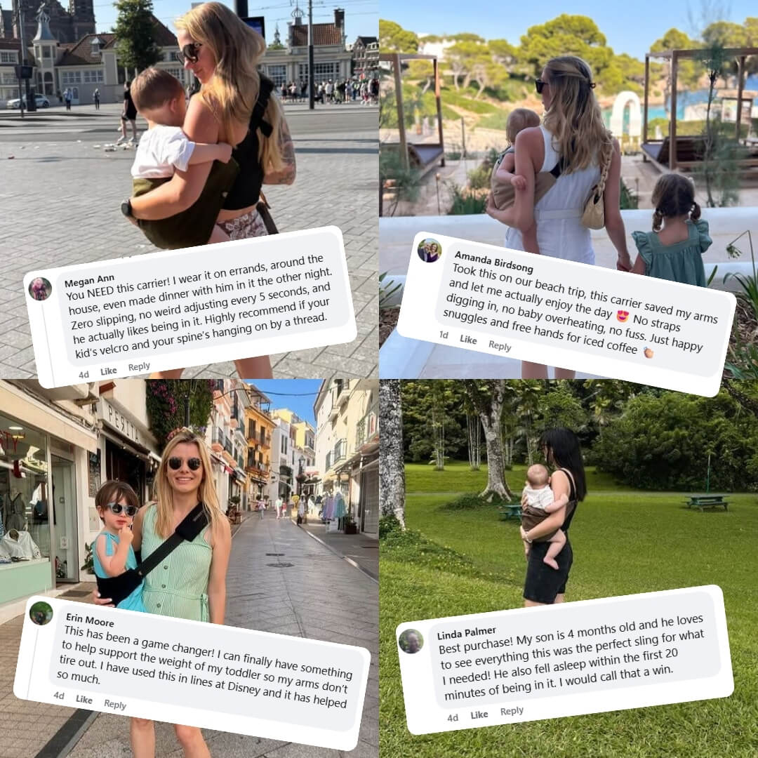 NimbleNest™ Toddler Carrier — Effortless Comfort That Lets You Conquer Every Adventure Hands-Free