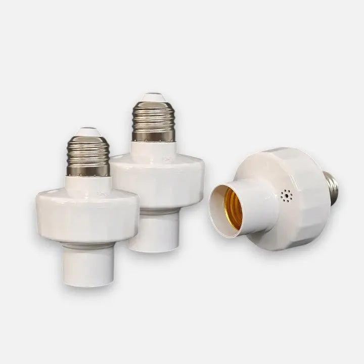 E27 Light Socket with Motion Detector (Set of 3)