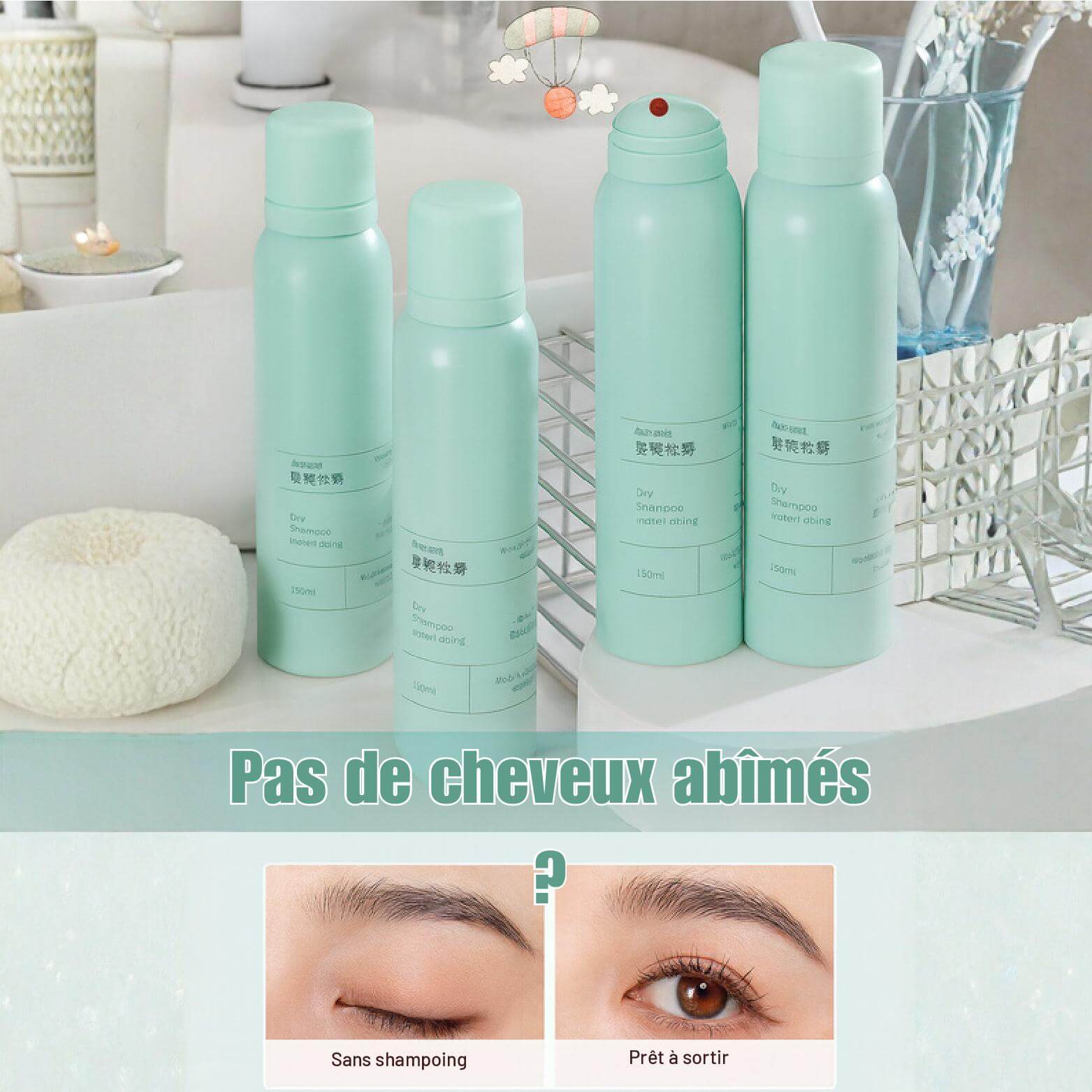 Lightweight Freshness Boost for Hair and Confidence