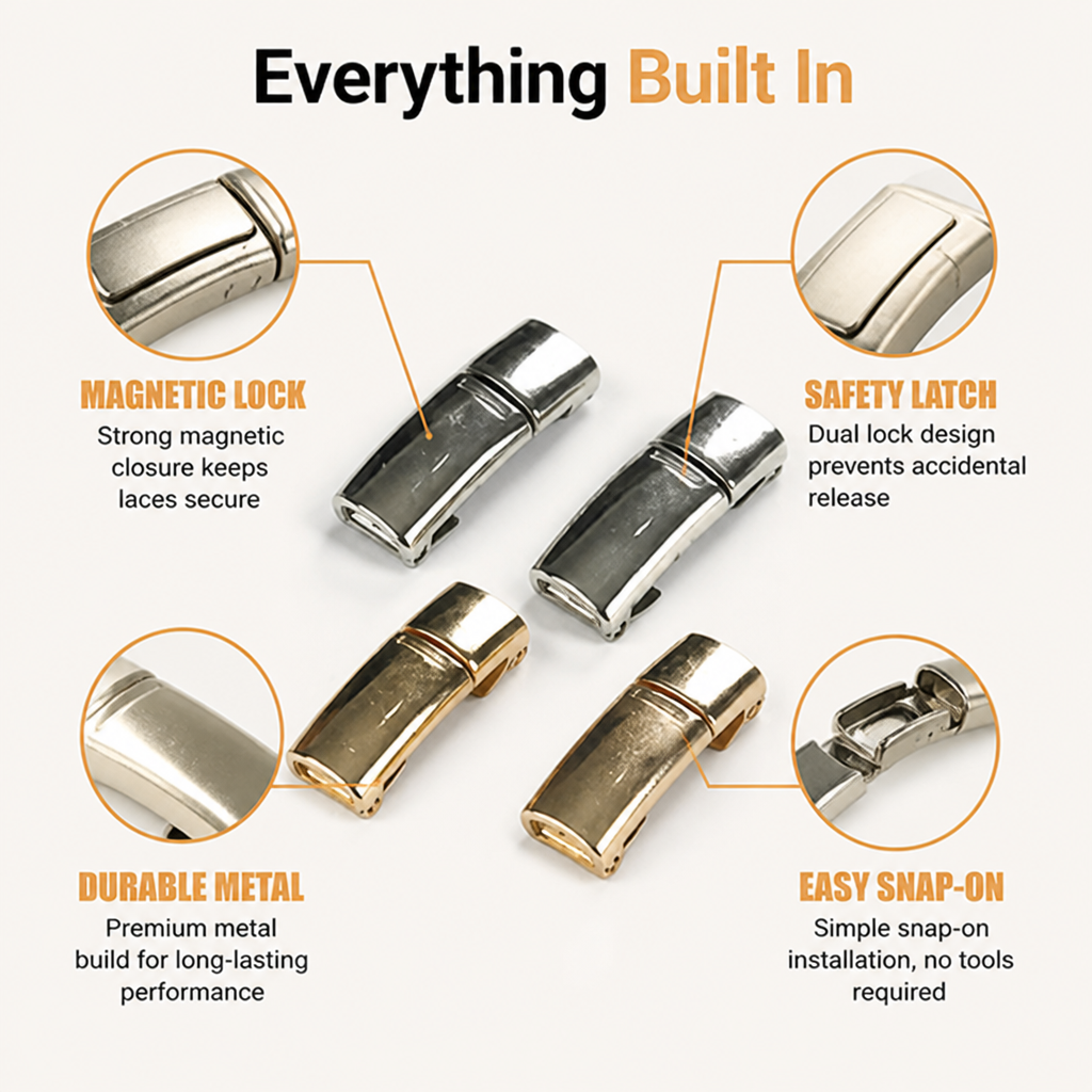 GlideSnap™ — Snap On Instant Comfort and Lock in Freedom All Day