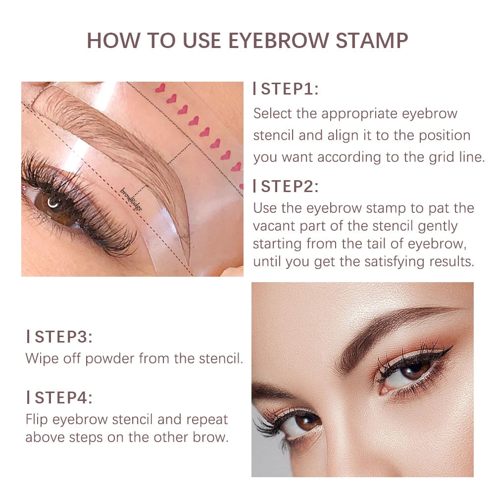 BrowBelle™ – Instant Brow Stamp Kit (1+1 FREE for Flawless Arches Fast)
