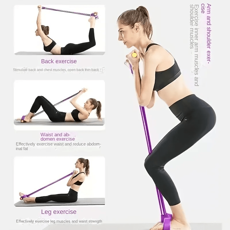 Resistance Band Set with Ankle Straps