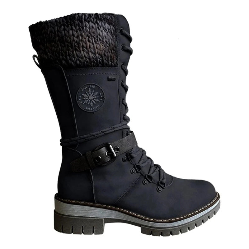 GlaciaStep™ — Breeze Through Winter in Warmth and Sleek Confidence
