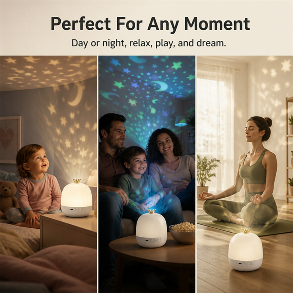CelestoDream™ — Instantly Transform Your Space Into a Soothing Sanctuary of Sleep and Calm