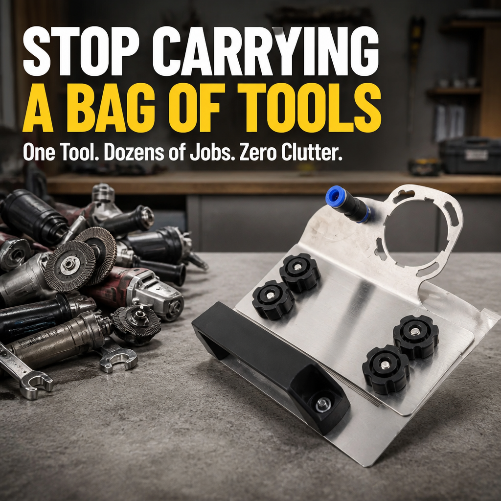 TitanEdge™ Grip Stand — Master Perfect, Rock-Solid 45° Tile Edges Like a Pro Every Time