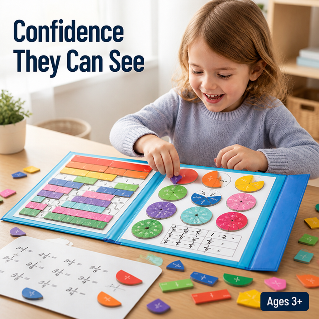 CalcBright™ — Spark Your Child’s Joy and Confidence with Every Fraction Mastered