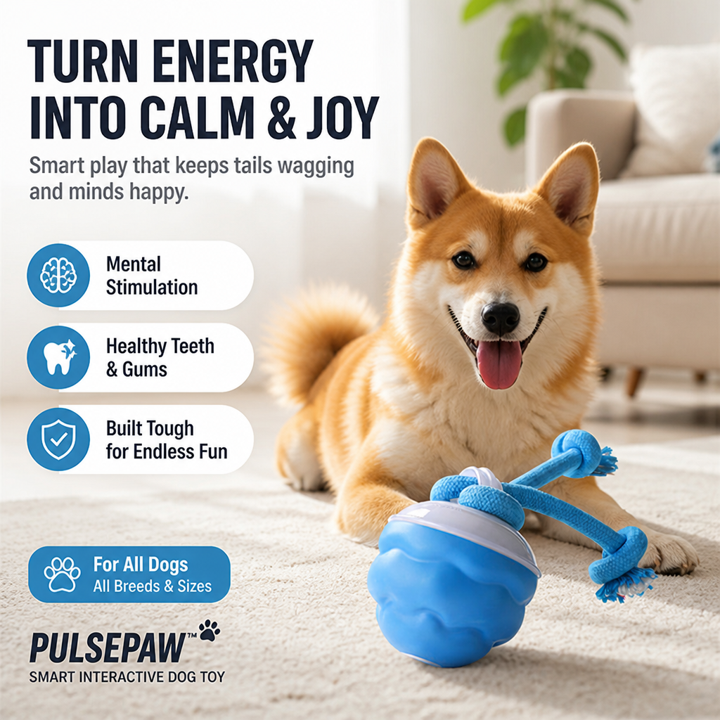 PulsePaw™ — Transform Your Pet’s Energy into Endless Joy and Calm