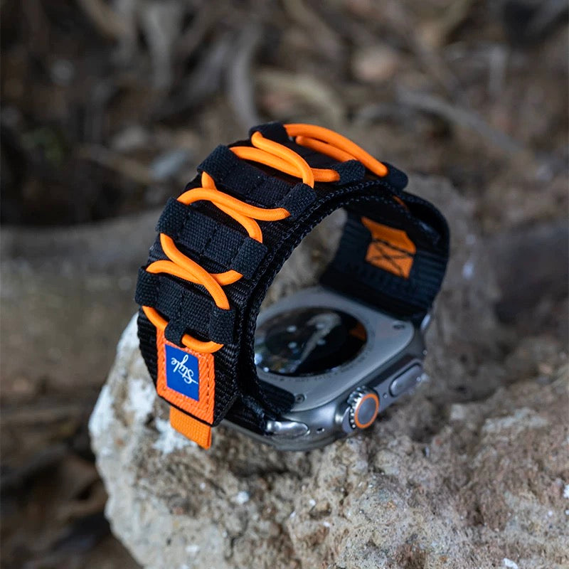 Woven Nylon Strap for Apple Watch – Stylish Design