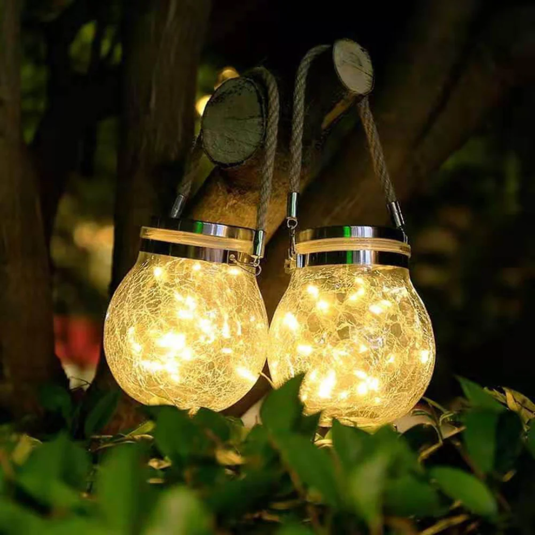 Solar Powered Waterproof Garden Lamp - Cordless and Energy Saving