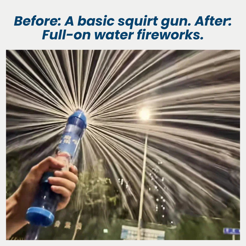 AquaNova™ — Ignite Every Splash with Jaw-Dropping Water Fireworks Fun