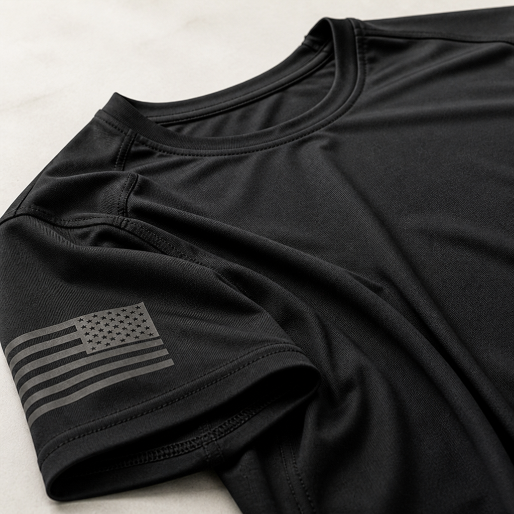 VigorFlex™ Athletic Fit Crew Neck T-Shirt — Stay Fresh, Move Freely, Look Unstoppable All Day