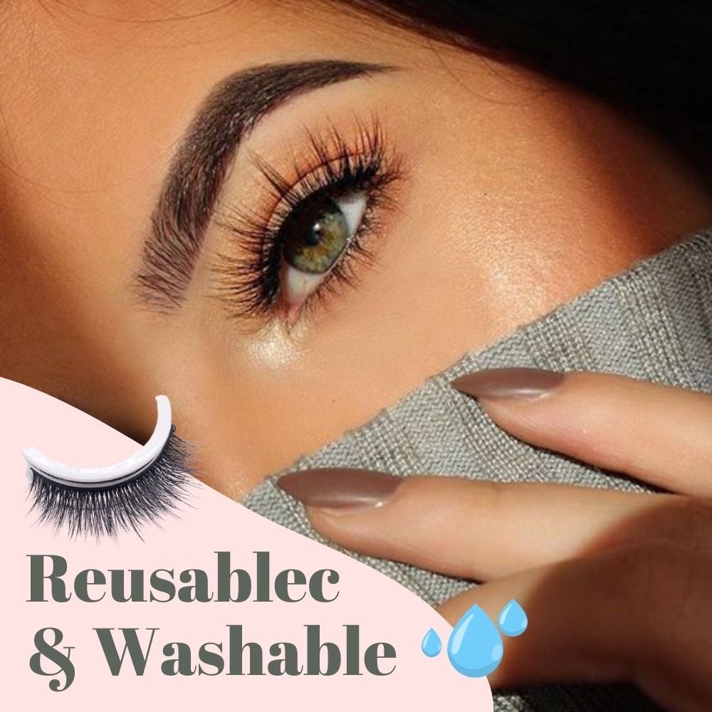 Self-adhesive Eyelashes | Self-adhesive, reusable eyelashes