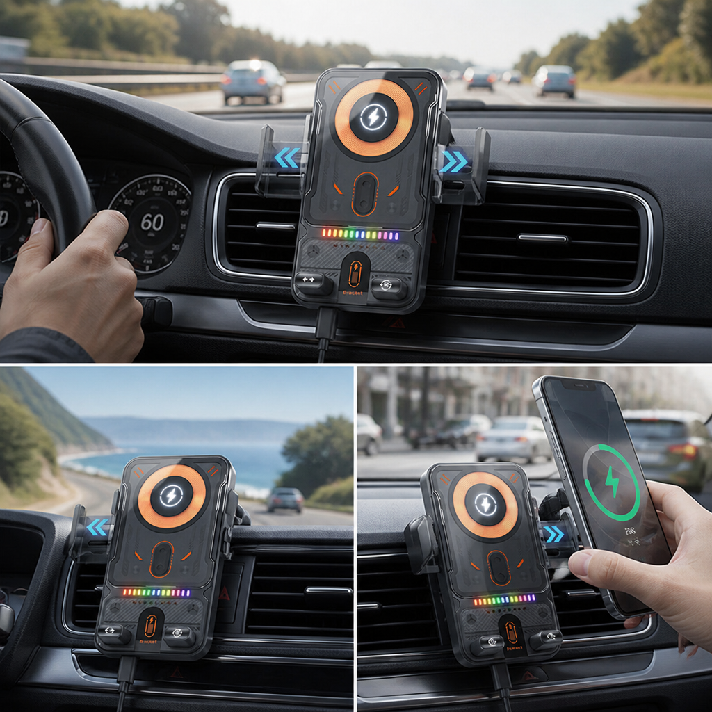 ChargeCruze™ — Stay Powered and Locked In for Safe, Hands-Free Driving