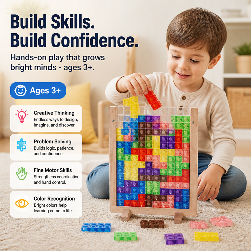 BrilliantBlocks™ — Ignite Your Child’s Confidence and Spark Endless Creativity