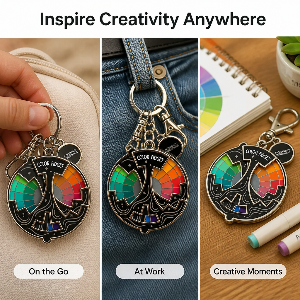 ChromiFlux™ — Ignite Your Creative Spark with Every Spin of Color