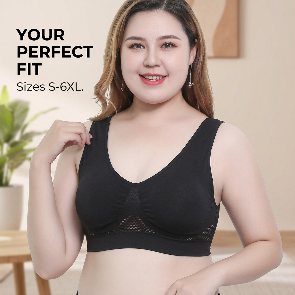 LuxCurve™ — Unshakable Support That Keeps You Cool and Confident All Day
