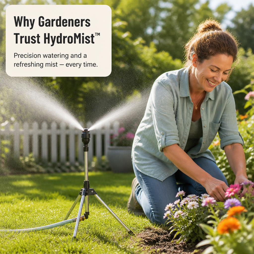 HydroMist™ — Effortless Precision Watering That Revives Your Garden and Refreshes Your Summer