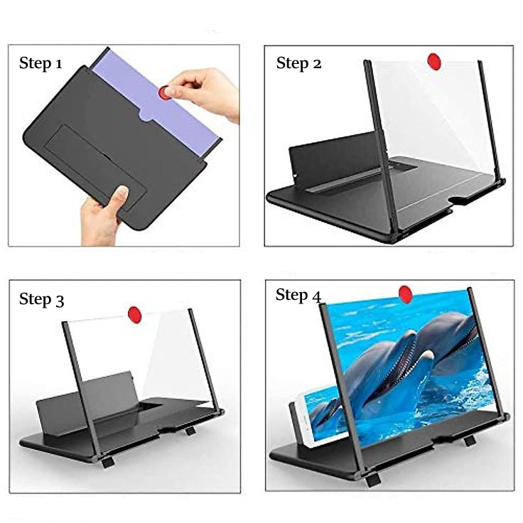 Smartphone Screen Amplifier for Enhanced Viewing Experience