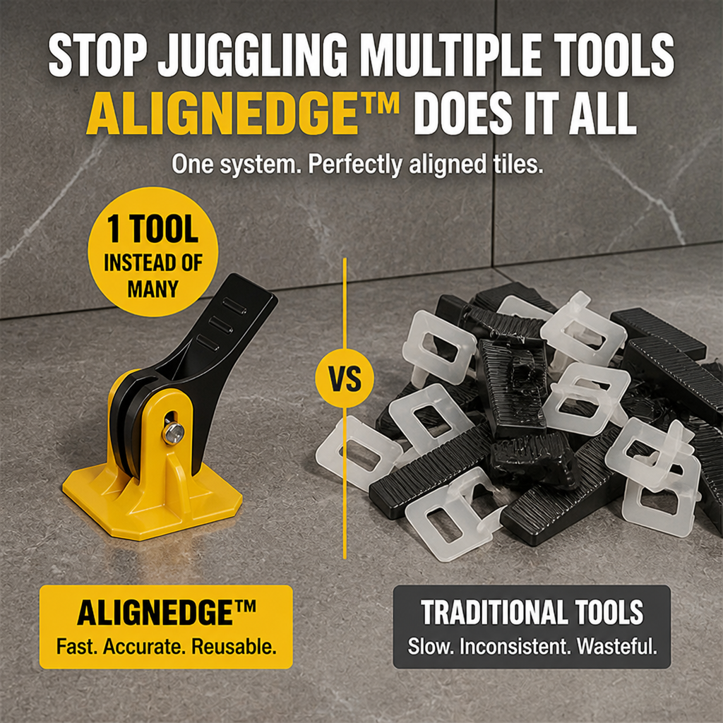 AlignEdge™ — Snap Tiles Perfectly Every Time for Stunning, Stress-Free Results