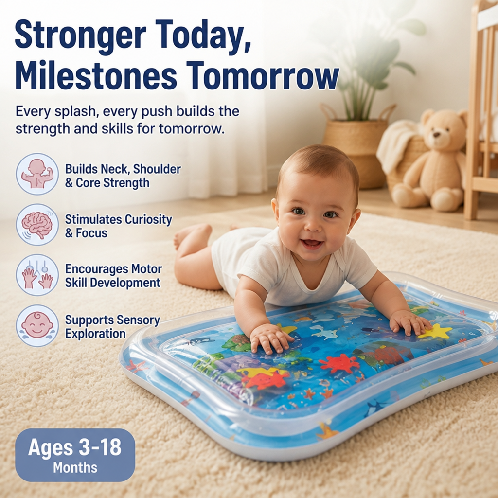 AquaJoy™ — Turn Tummy Time into Your Baby’s Most Magical Growth Adventure