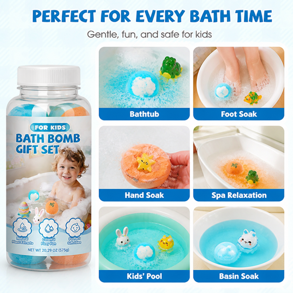 TidalJoy™ — Make Every Bath a Magical Escape Kids Beg For and Skin Loves