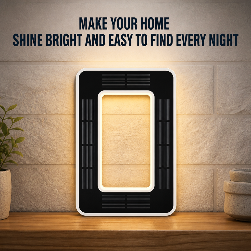 SolarBright™ — Make Your Home Shine Bright and Easy to Find Every Night