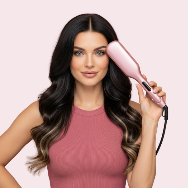 LunaCurl™ — Effortless Glam Waves That Protect and Impress All Day Long